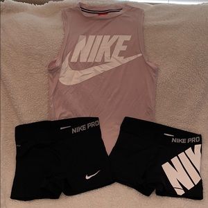 Nike Pros Athletic Bundle